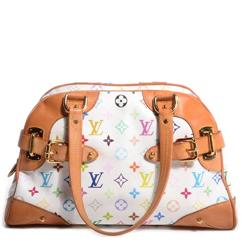 louis vuitton claudia|LOUIS VUITTON Monogram Multicolor Claudia White.